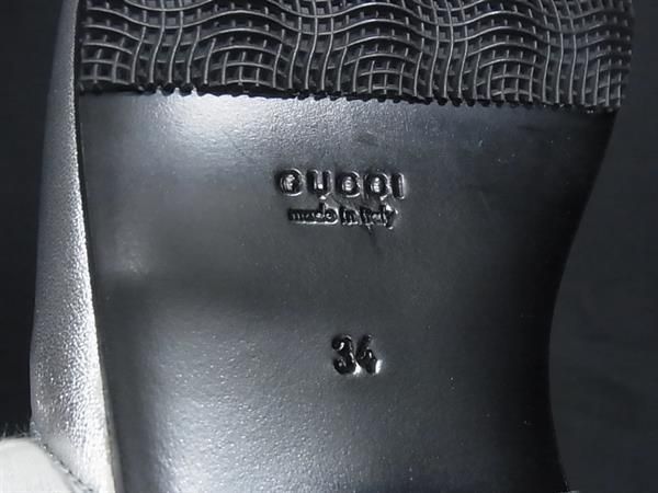 Gucci Princetown New York Yankee Collaboration Leather Mules 34 Shoes — view 5