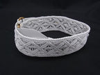 Dior Leather Bag Shoulder Strap Belt White — view 2