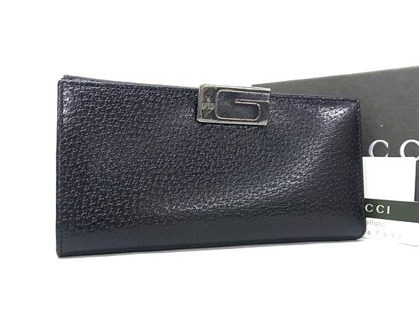 Gucci 035 Leather Bifold Wallet Billfold Coin Purse