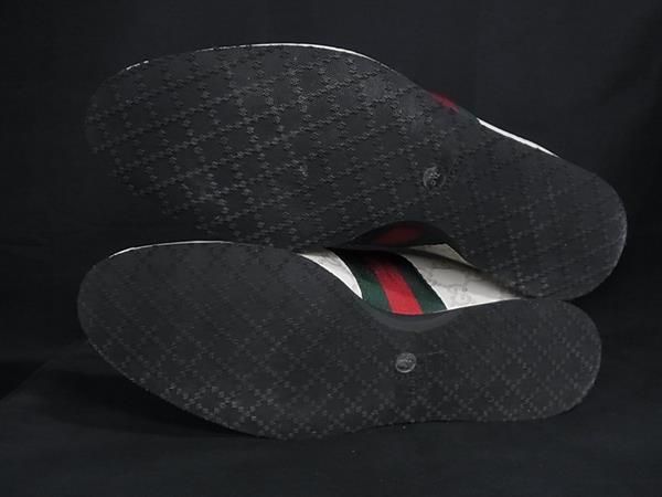 Gucci Sherry Line Guccissima GG Pattern Leather 9.5 Shoes — view 4