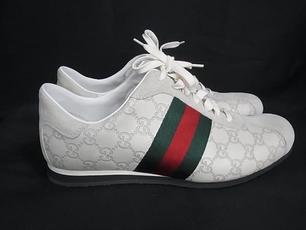 Gucci Sherry Line Guccissima GG Pattern Leather 9.5 Shoes — view 2