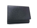 Louis Vuitton Taiga Envelope Carte de Visite Card Case Black
