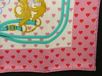 Hermes Brides de Gala Love Carre 45 Petit Gavroche Silk 100% Scarf Pink — view 4