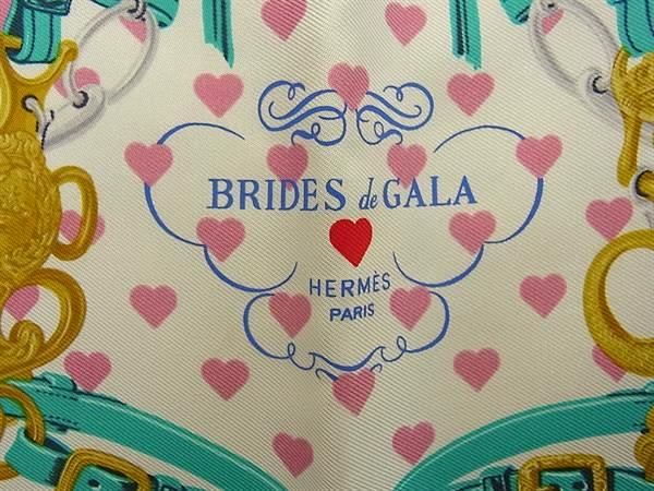 Hermes Brides de Gala Love Carre 45 Petit Gavroche Silk 100% Scarf Pink — view 5