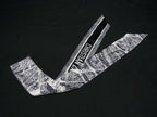 Dior Plan de Paris Mitzah Silk 100% Ribbon Scarf Black White — view 2