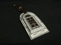 Louis Vuitton Monogram Porte Cles Tag Akitetura Bag Charm Brown