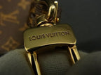 Louis Vuitton Monogram Porte Cles Tag Akitetura Bag Charm Brown — view 3
