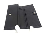 Gucci Leather Bifold Wallet Billfold Coin Purse Card Holder Black — view 3