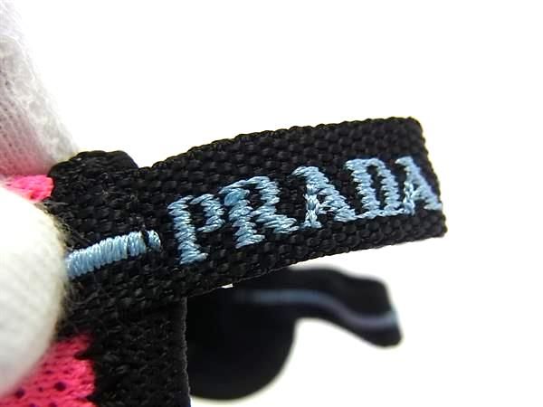 Prada Mesh High Cut 37 Shoes Pink — view 5