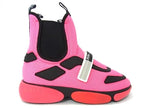 Prada Mesh High Cut 37 Shoes Pink — view 2