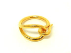 Hermes Jumbo Scarf Ring Closure Silver
