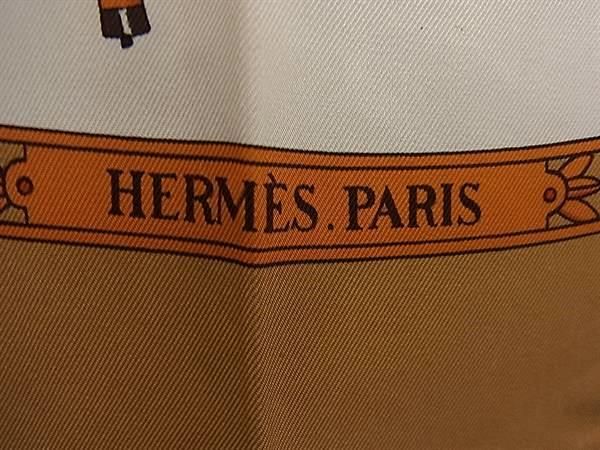 Hermes la Promenade de Longchamps Walk to Long Chien Carre 90 Silk 100% Scarf — view 4