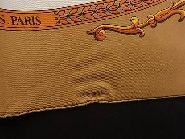 Hermes la Promenade de Longchamps Walk to Long Chien Carre 90 Silk 100% Scarf — view 6