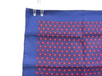 Hermes Petit Carre Gavroche Silk 100% Scarf Navy — view 2