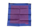 Hermes Petit Carre Gavroche Silk 100% Scarf Navy