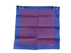 Hermes Petit Carre Gavroche Silk 100% Scarf Navy