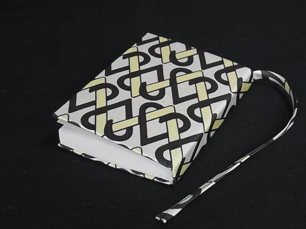 Hermes Cool Ribbon Memo Pad Notebook Stationery Ivory Multicolor — view 2
