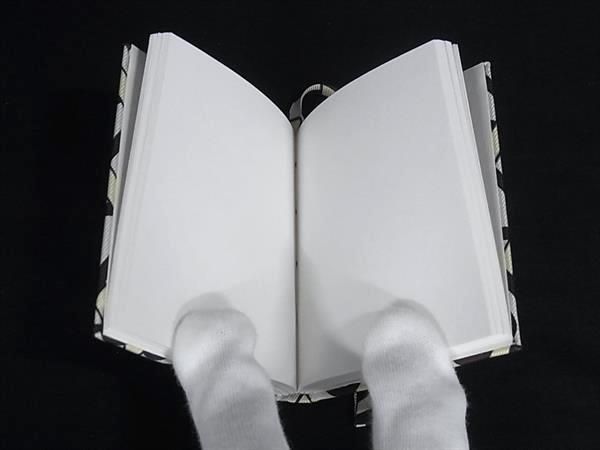 Hermes Cool Ribbon Memo Pad Notebook Stationery Ivory Multicolor — view 3