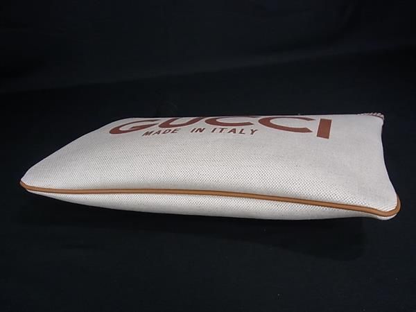 Gucci Clutch Multi Case Ivory Brown — view 4
