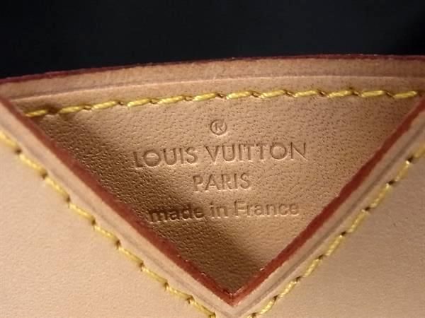 Louis Vuitton Vivianne Petula Leather Card Case Light Brown — view 4