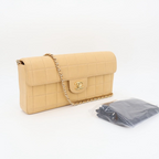 Chanel Chane Choco Bar Lambskin Chain Shoulder