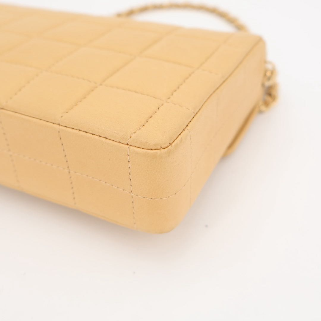 Chanel Chane Choco Bar Lambskin Chain Shoulder — view 5