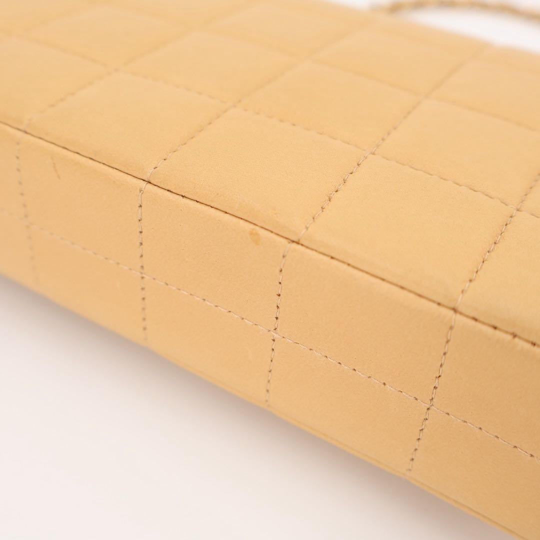 Chanel Chane Choco Bar Lambskin Chain Shoulder — view 6