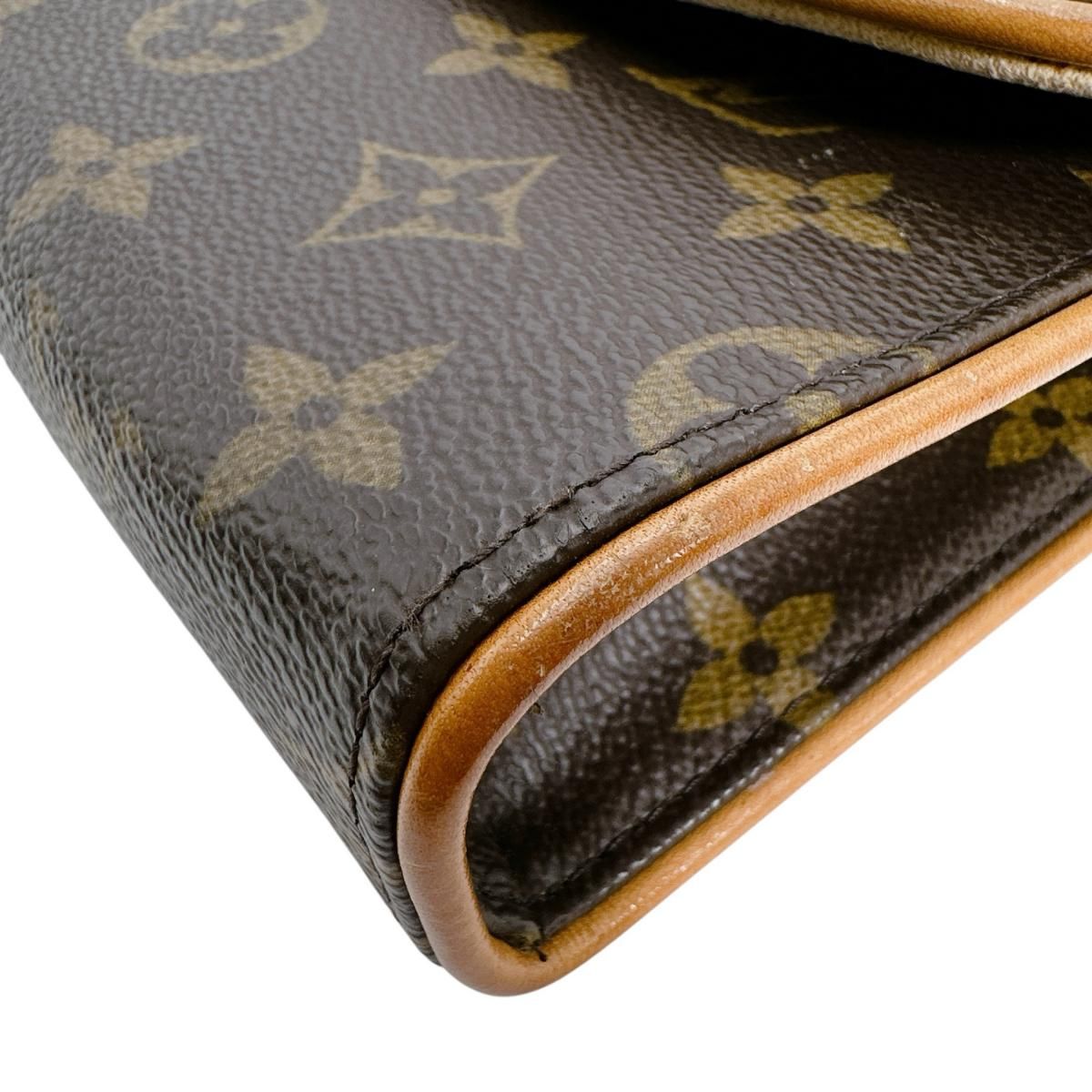 Louis Vuitton Monogram Pochette Florentine Waist Bag Brown — view 7