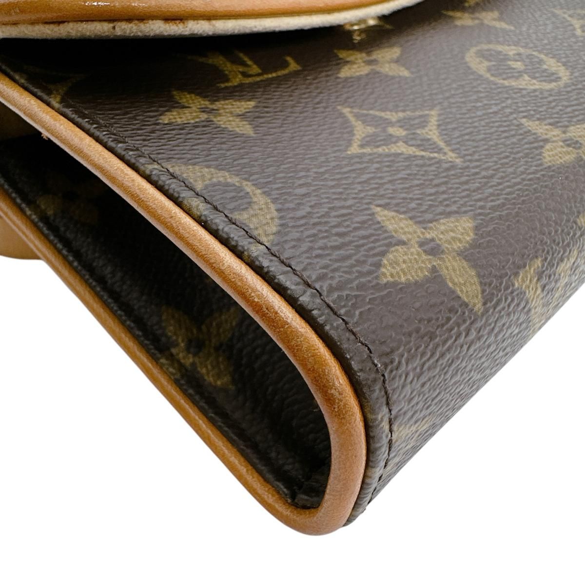 Louis Vuitton Monogram Pochette Florentine Waist Bag Brown — view 8