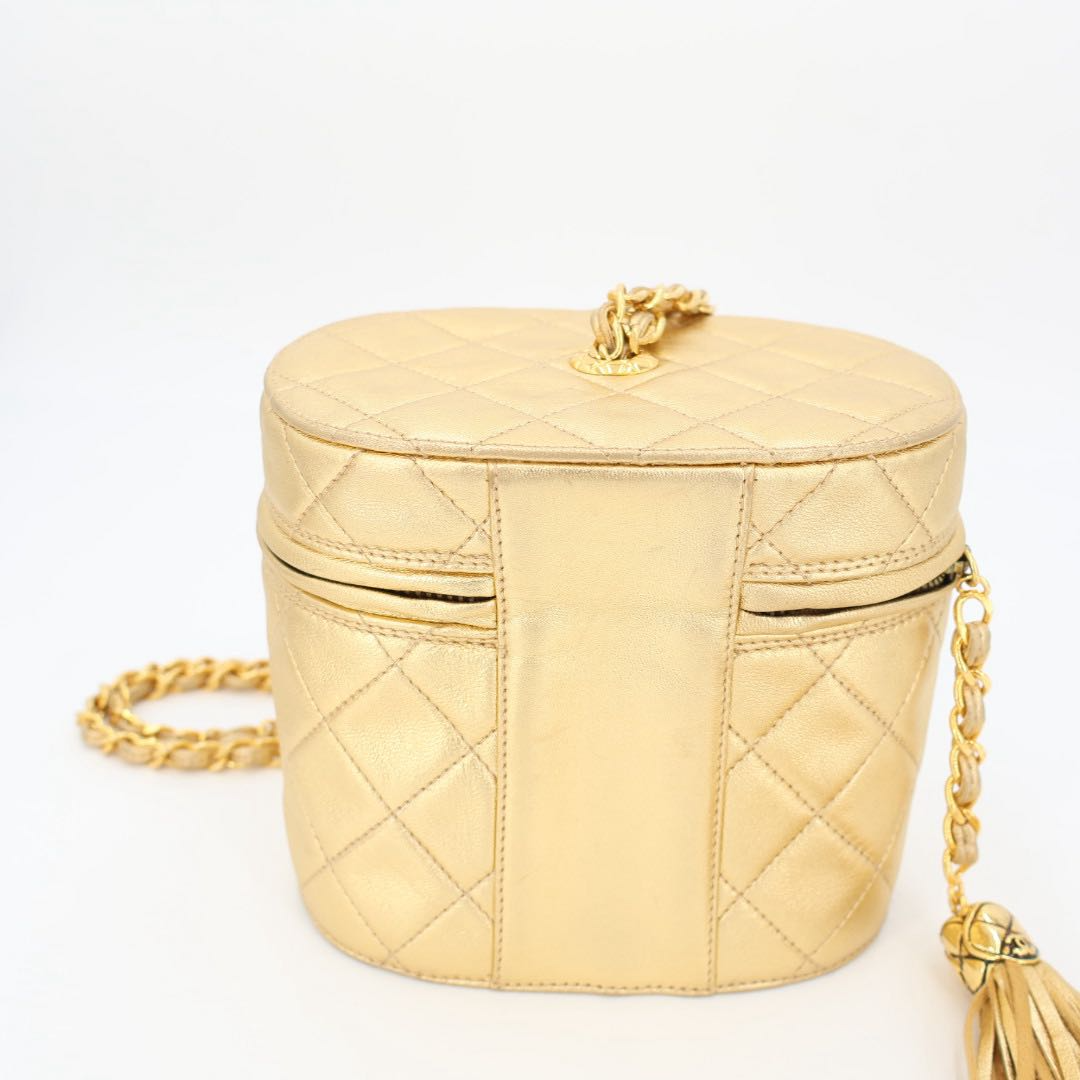 Chanel CC Logo Fringe Chain Shoulder — view 8