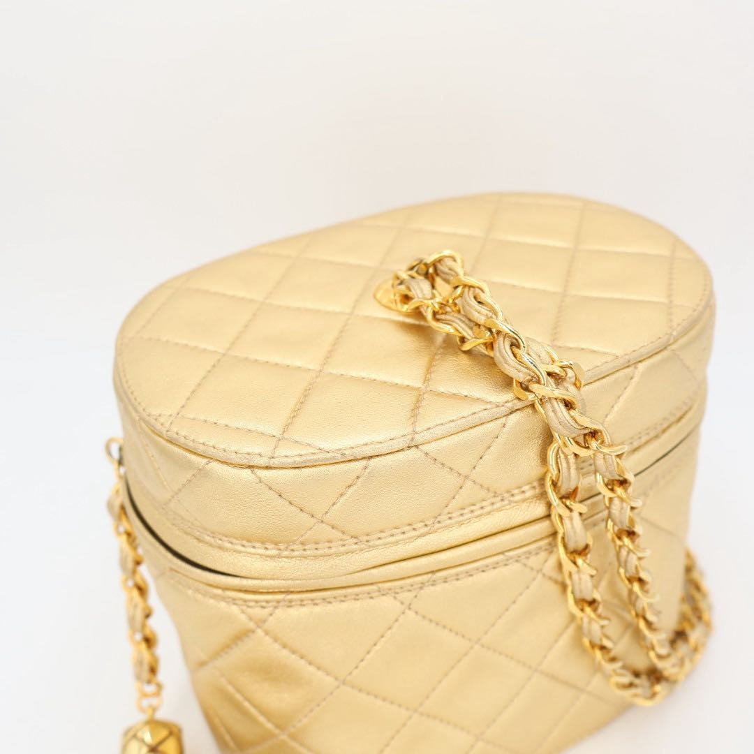 Chanel CC Logo Fringe Chain Shoulder — view 4