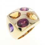 Chanel Color Stone Ring