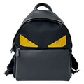 Fendi Bugs Eye Backpack Nylon Leather Black