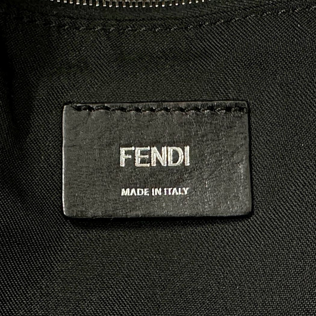 Fendi Bugs Eye Backpack Nylon Leather Black — view 6