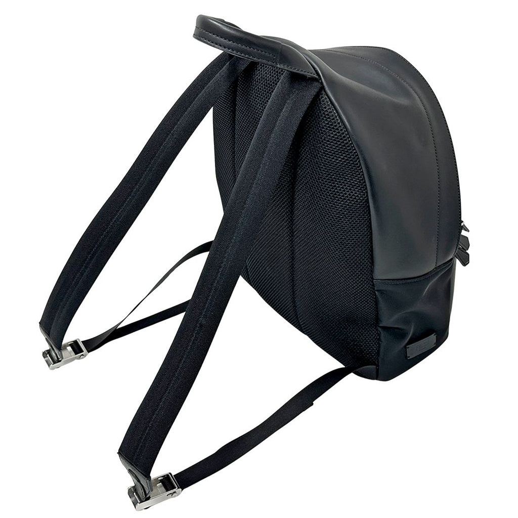 Fendi Bugs Eye Backpack Nylon Leather Black — view 4