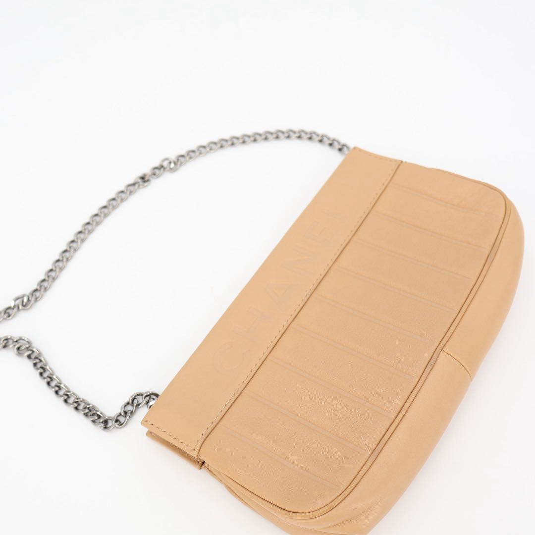 Chanel Lambskin Chain Handbag — view 4