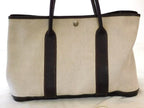 Hermes Tote Garden Party PM Toile Ash Brown Silver — view 2