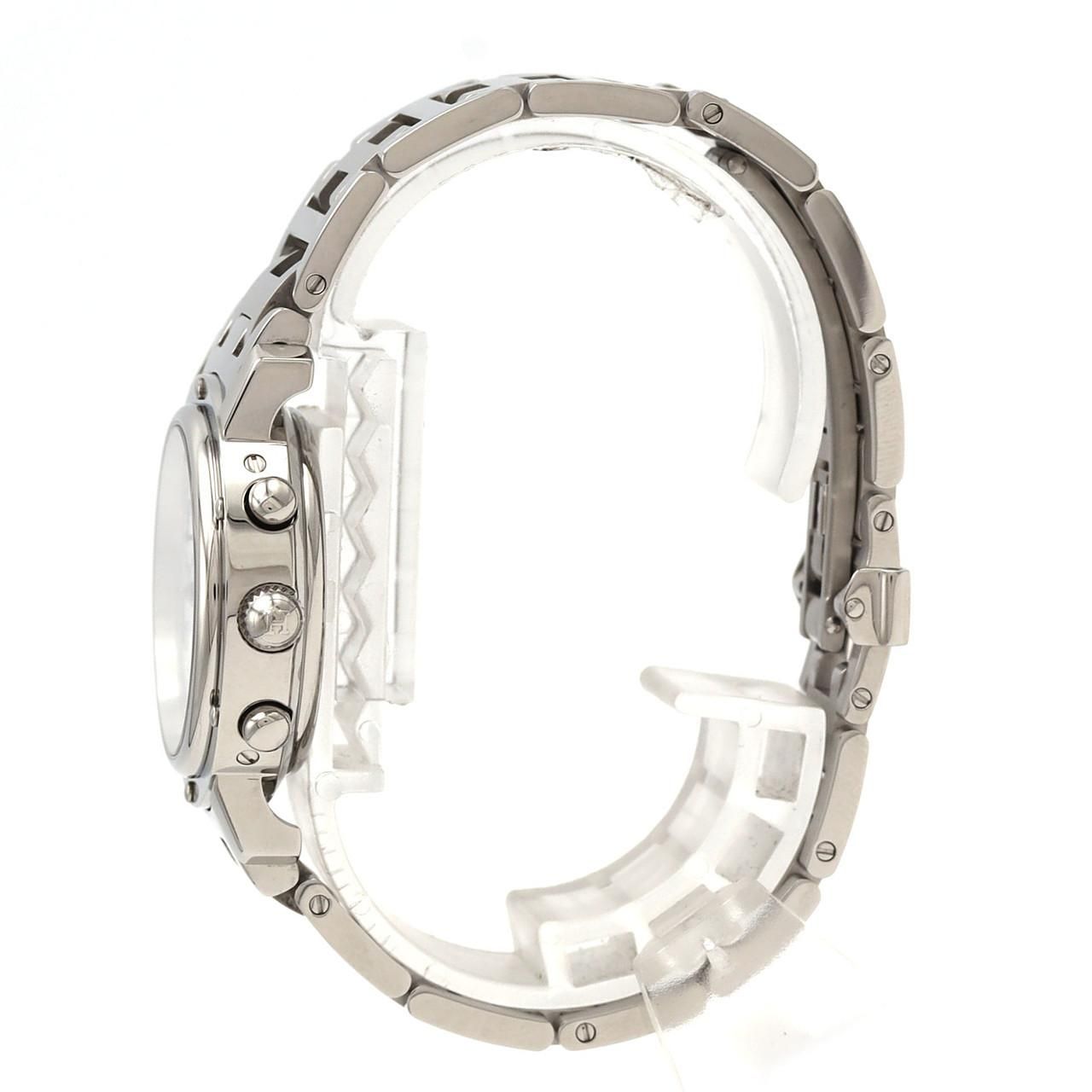 Hermes Clipper Chronograph SS Quartz Watch — view 3