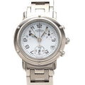 Hermes Clipper Chronograph SS Quartz Watch