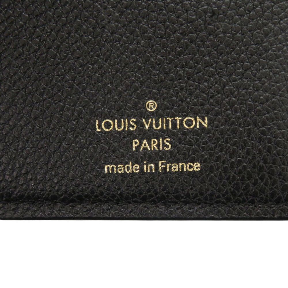 Louis Vuitton Portefeuille Lisa Monogram Empreinte IC Noir Bifold Wallet Black — view 8