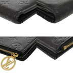 Louis Vuitton Portefeuille Lisa Monogram Empreinte IC Noir Bifold Wallet Black — view 4