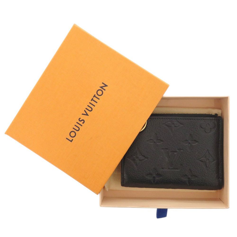 Louis Vuitton Portefeuille Lisa Monogram Empreinte IC Noir Bifold Wallet Black — view 2