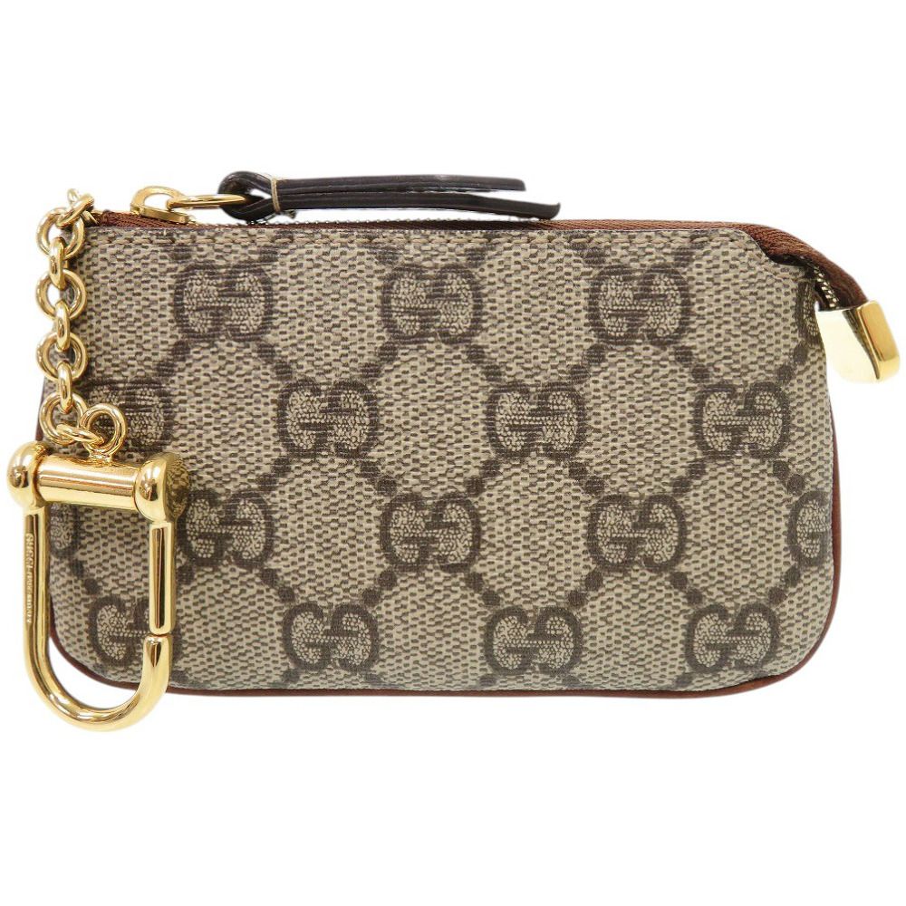 Gucci GG Supreme Beige Coin Case