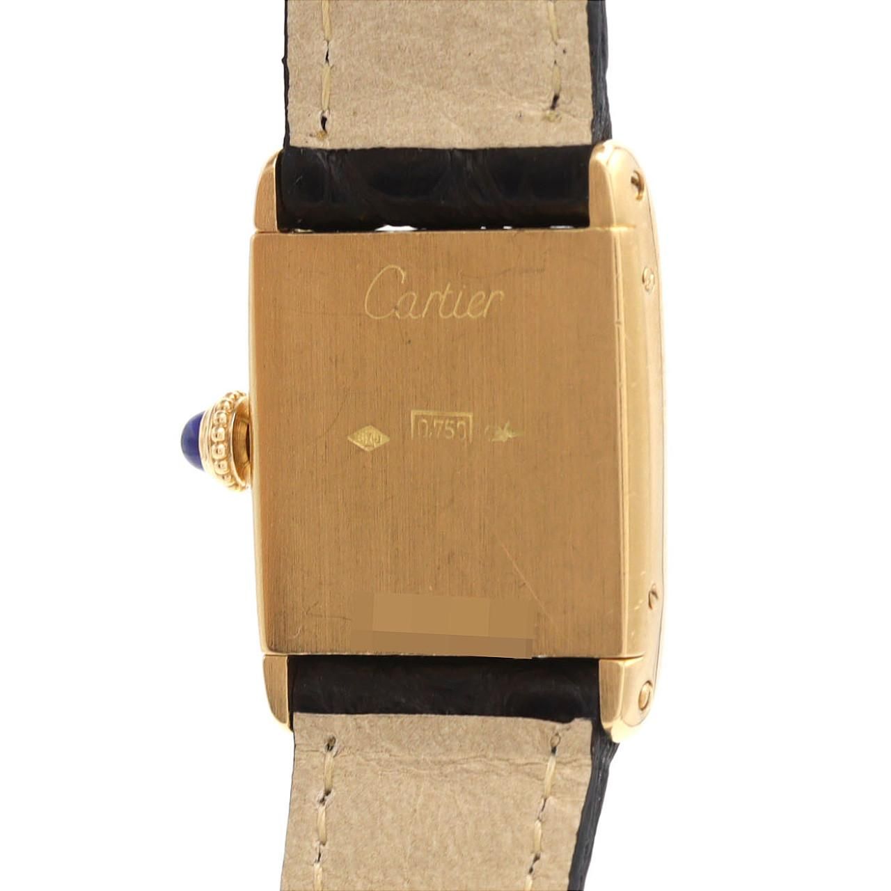 Cartier Square Case YG Hand Wound — view 4