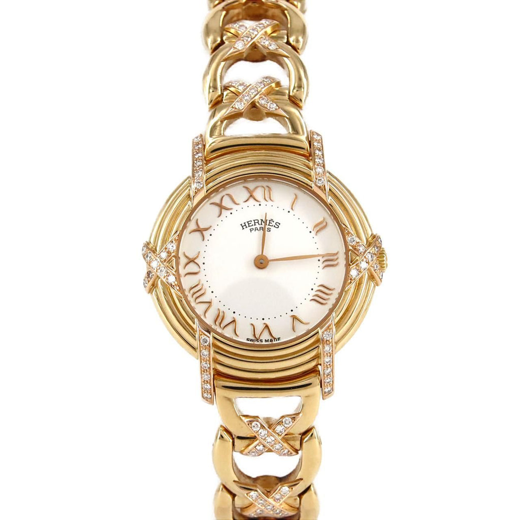 Hermes Ruban Ygxpg D Bracelet Quartz