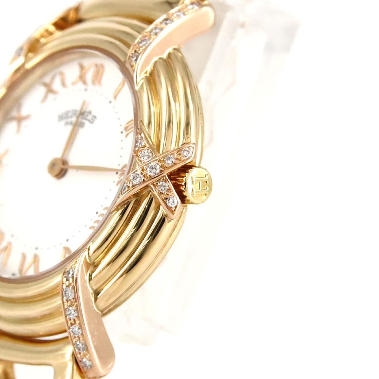 Hermes Ruban Ygxpg D Bracelet Quartz — view 4