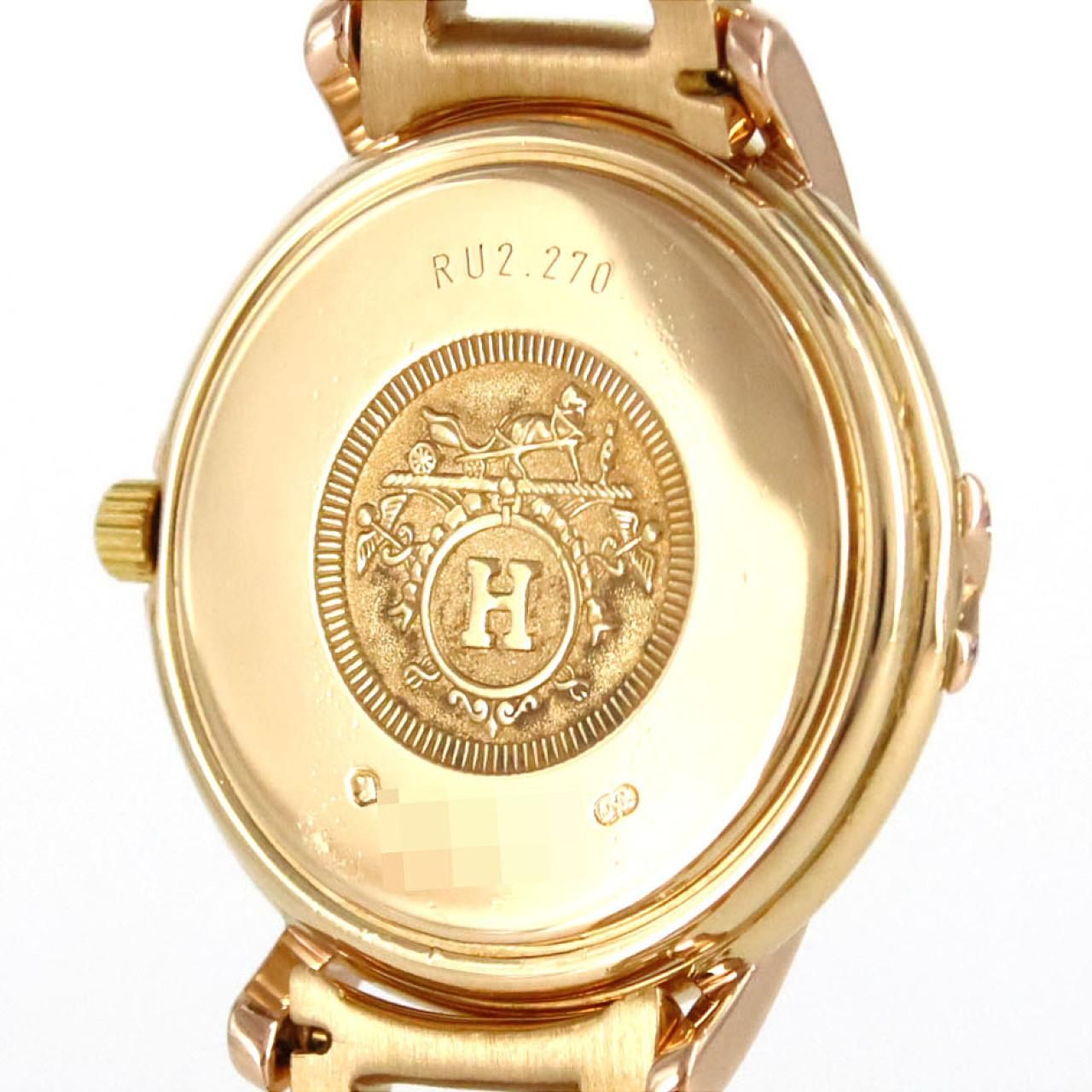 Hermes Ruban Ygxpg D Bracelet Quartz — view 6
