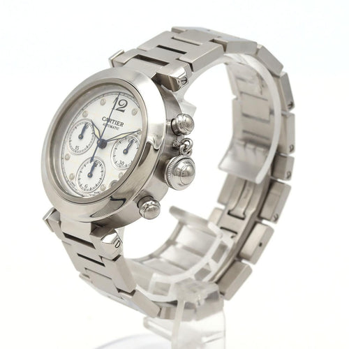 Cartier Pasha C Chronograph SS Automatic Winding Watch — view 2
