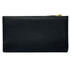 Prada Wallet Saffiano Black Pink Zip Around Adult — view 2