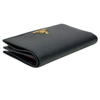 Prada Wallet Saffiano Black Pink Zip Around Adult — view 3